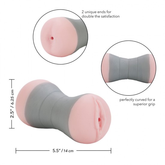 Travel Gripper Pussy And Ass Masturbator Travel Gripper Pussy And Ass Masturbator