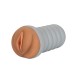 Gripper Ribbed Tight Pussy Brown Masturbator Gripper Ribbed Tight Pussy Brown Masturbator