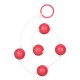Large Pleasure Anal Beads Assorted Colours Large Pleasure Anal Beads Assorted Colours