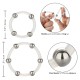 Steel Beaded Silicone Ring Set Steel Beaded Silicone Ring Set