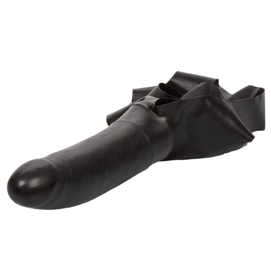 The Accommodator Face Strap On Dildo Black The Accommodator Face Strap On Dildo Black