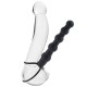 Love Rider Beaded Dual Black Penetrator Love Rider Beaded Dual Black Penetrator