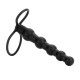 Love Rider Beaded Dual Black Penetrator Love Rider Beaded Dual Black Penetrator