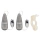 Rocking Rabbit Duo Vibrating Cock Ring Rocking Rabbit Duo Vibrating Cock Ring