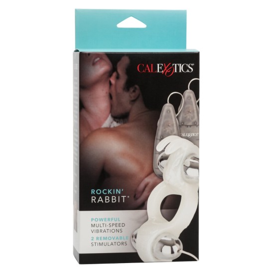 Rocking Rabbit Duo Vibrating Cock Ring Rocking Rabbit Duo Vibrating Cock Ring