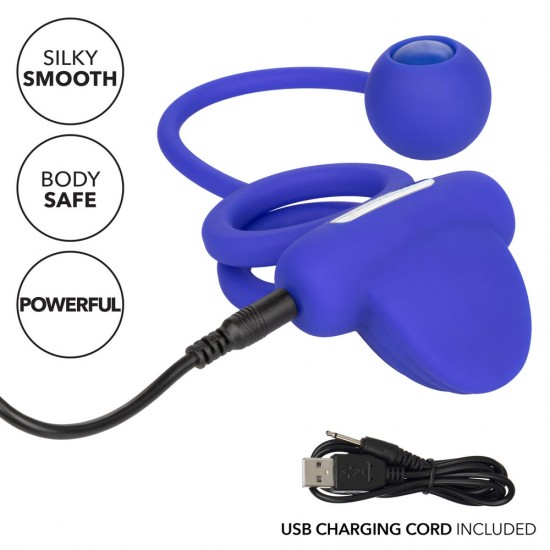 Rechargeable Dual Rockin Rim Enhancer Cock Ring Rechargeable Dual Rockin Rim Enhancer Cock Ring