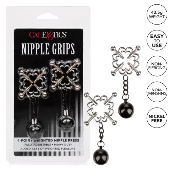 Nipple Grips 4 Point Weighted Nipple Press Nipple Grips 4 Point Weighted Nipple Press
