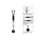 Nipple Grips Weighted Twist Nipple Clamps Nipple Grips Weighted Twist Nipple Clamps