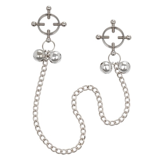 Nipple Grips 4 Point Nipple Press With Bells Nipple Grips 4 Point Nipple Press With Bells