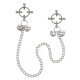 Nipple Grips 4 Point Nipple Press With Bells Nipple Grips 4 Point Nipple Press With Bells