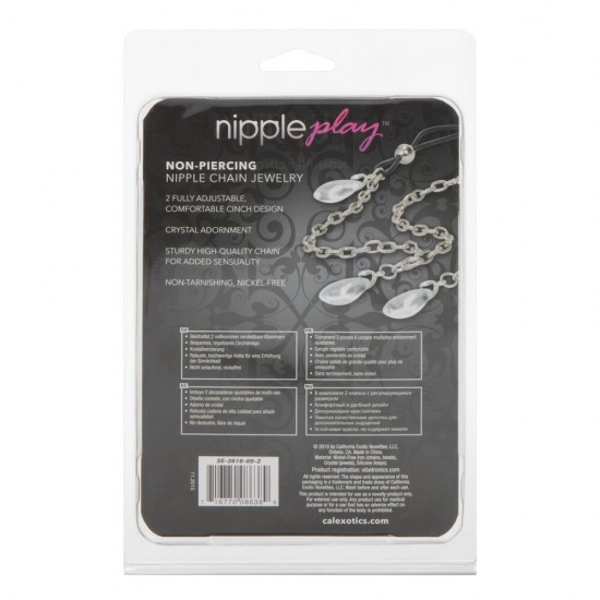 Nipple Play Non Piercing Nipple Chain Jewellery Crystal Nipple Play Non Piercing Nipple Chain Jewellery Crystal