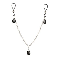 Nipple Play Non Piercing Nipple Chain Jewellery Onyx Nipple Play Non Piercing Nipple Chain Jewellery Onyx