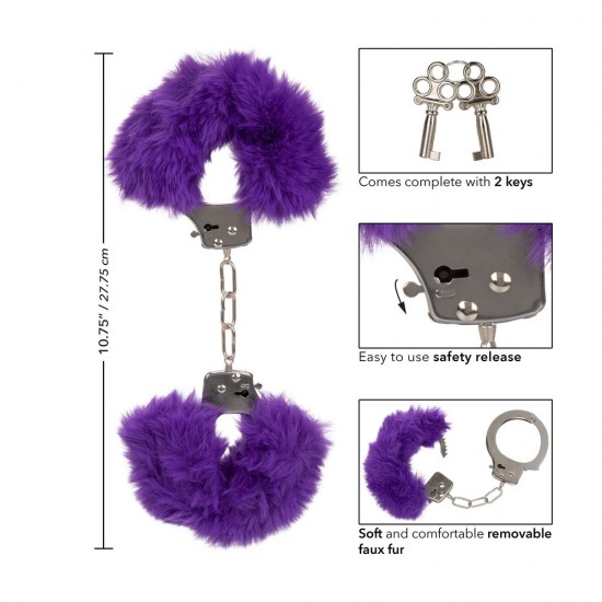 Ultra Fluffy Furry Cuffs Purple Ultra Fluffy Furry Cuffs Purple