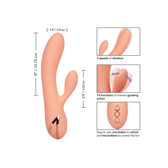 Monterey Magic Vibrator with Clit Stim Monterey Magic Vibrator with Clit Stim