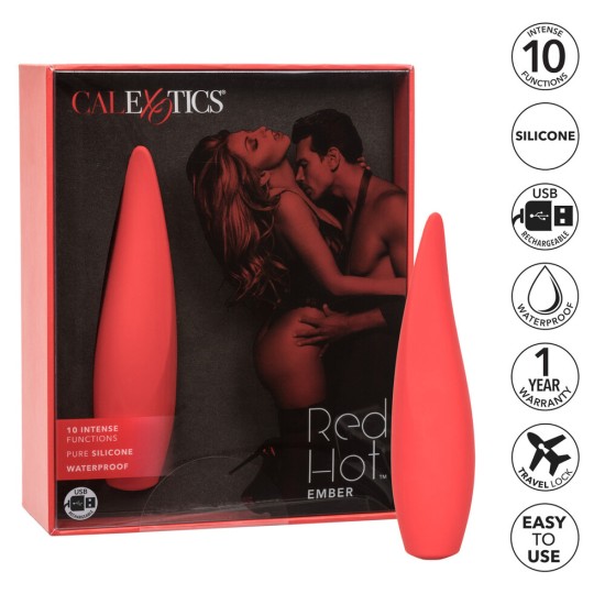 Red Hot Ember Rechargeable Vibrator Red Hot Ember Rechargeable Vibrator
