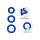 Admiral Universal Cock Ring Set Blue Admiral Universal Cock Ring Set Blue