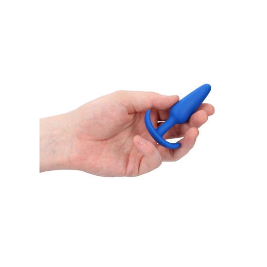 Beginners Size Slim Butt Plug Blue Beginners Size Slim Butt Plug Blue