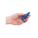 Beginners Size Slim Butt Plug Blue Beginners Size Slim Butt Plug Blue