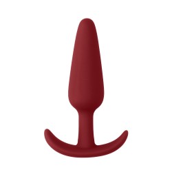 Beginners Size Slim Butt Plug Red Beginners Size Slim Butt Plug Red