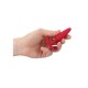 Beginners Size Slim Butt Plug Red Beginners Size Slim Butt Plug Red