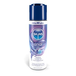 Skins Anal Hybrid Silicone And Waterbased Lubricant 130ml Skins Anal Hybrid Silicone And Waterbased Lubricant 130ml