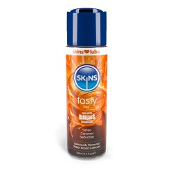 Skins Salted Caramel Seduction Waterbased Lubricant 130ml Skins Salted Caramel Seduction Waterbased Lubricant 130ml