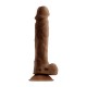Selopa 6.5 Inch Natural Feel Dildo Flesh Brown Selopa 6.5 Inch Natural Feel Dildo Flesh Brown