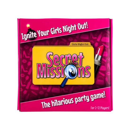 Secret Missions Girlie Nights Game Secret Missions Girlie Nights Game