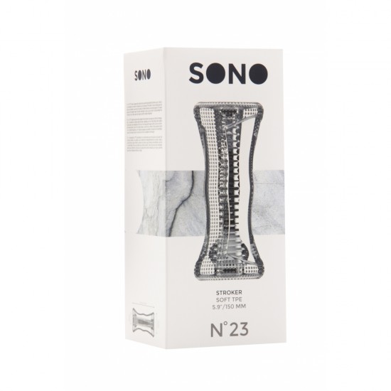 Sono No.23 Stroker Transparent Male Masturbator Sono No.23 Stroker Transparent Male Masturbator