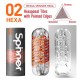 Tenga 02 Hexa Spinner Masturbator Tenga 02 Hexa Spinner Masturbator