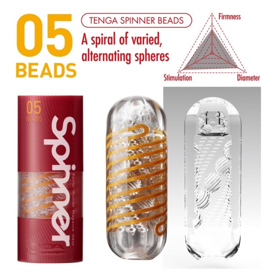 Tenga 05 Beads Spinner Masturbator Tenga 05 Beads Spinner Masturbator