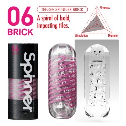 Tenga 06 Brick Spinner Masturbator Tenga 06 Brick Spinner Masturbator