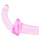 Double Fun Pink Strapless Strap On Dildo Double Fun Pink Strapless Strap On Dildo