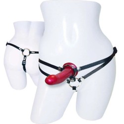 SportSheets Menage A Trois Double Presentation Harness With Dild SportSheets Menage A Trois Double Presentation Harness With Dild