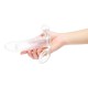 Size Up Clear Penis Vibrating 2 Inch Extender Size Up Clear Penis Vibrating 2 Inch Extender
