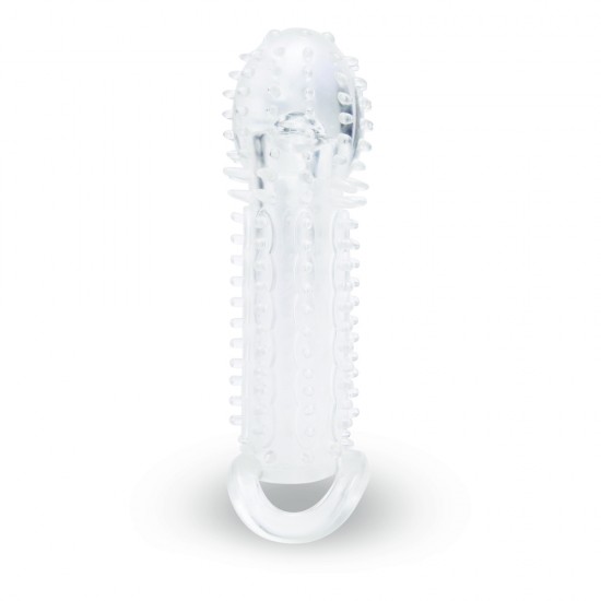 Size Up Clear Textured 1.5 Inch Extender Size Up Clear Textured 1.5 Inch Extender