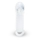 Size Up Clear Textured 1.5 Inch Extender Size Up Clear Textured 1.5 Inch Extender