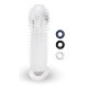 Size Up Clear Textured 1.5 Inch Extender Size Up Clear Textured 1.5 Inch Extender