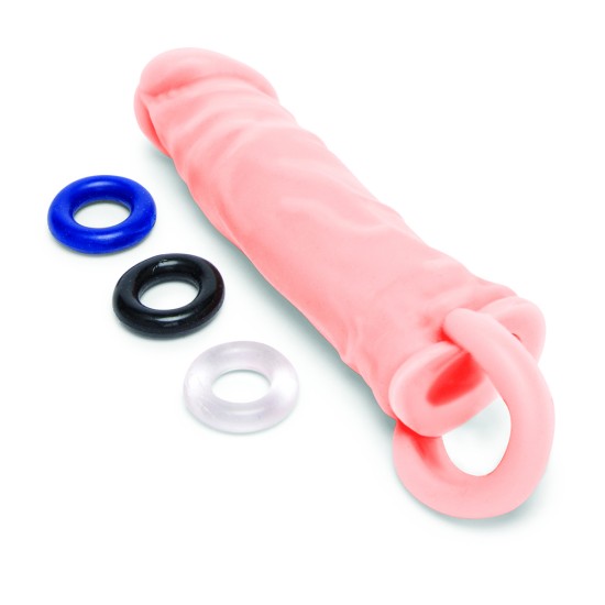 Size Up Silicone Realistic 1 Inch Extender Size Up Silicone Realistic 1 Inch Extender