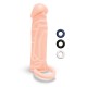 Size Up Silicone Realistic 1 Inch Extender Size Up Silicone Realistic 1 Inch Extender