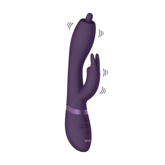 Vive Nilo Purple Pinpoint Rotating G Spot Rabbit Vive Nilo Purple Pinpoint Rotating G Spot Rabbit
