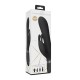 Vive Chou Double Action Interchangeable Rabbit Vibrator Black Vive Chou Double Action Interchangeable Rabbit Vibrator Black