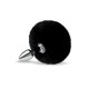 Furry Tales Black Bunny Tail Butt Plug Furry Tales Black Bunny Tail Butt Plug