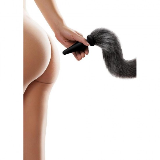 Furry Tales Grey Foxtail Butt Plug Furry Tales Grey Foxtail Butt Plug