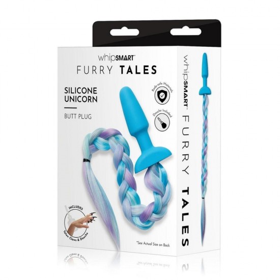 Furry Tales Silicone Unicorn Tail Butt Plug Furry Tales Silicone Unicorn Tail Butt Plug