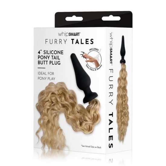 Furry Tales Silicone Pony Tail Butt Plug Furry Tales Silicone Pony Tail Butt Plug