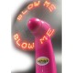 Blow Me Light Up Pocket Fan Pink Blow Me Light Up Pocket Fan Pink