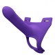 Zoro Silicone Strap on System With Waistbands Purple 5.5 Inch Zoro Silicone Strap on System With Waistbands Purple 5.5 Inch