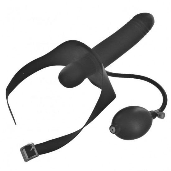 Master Series Inflatable Gag With Dildo Master Series Inflatable Gag With Dildo