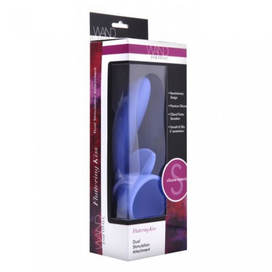 XR Wand Essentials Fluttering Kiss Dual Stimlation Attachment XR Wand Essentials Fluttering Kiss Dual Stimlation Attachment